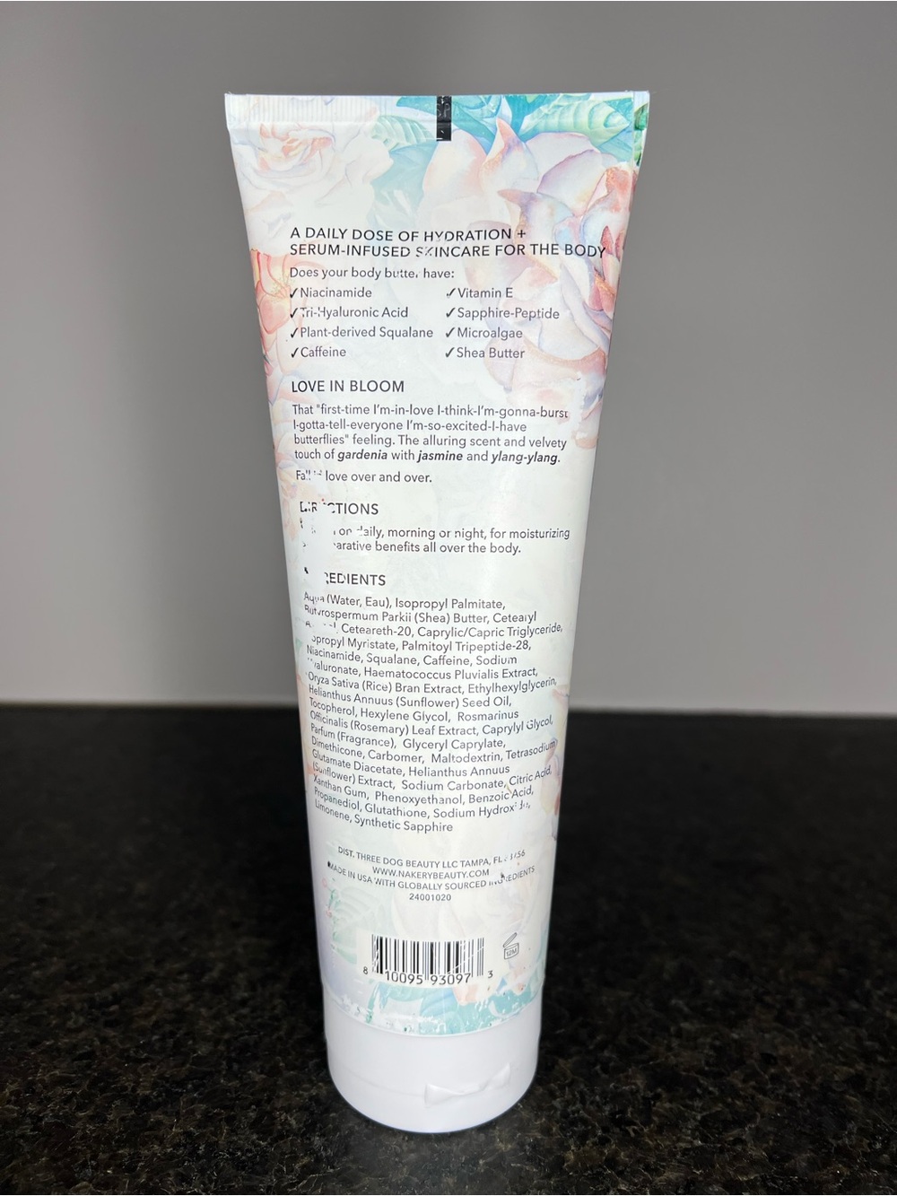 Nakery Beauty SkinToning Body Butter (Love In Bloom) 10 Fl Oz-NEW & SEALED - Picture 2 of 7